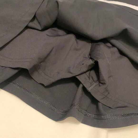 Adidas Climate Sz L Tennis Golf Pull On athletic Shorts Skort Skirt black - Picture 8 of 8